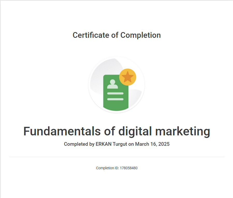 Fundamentals Of Digital Marketing